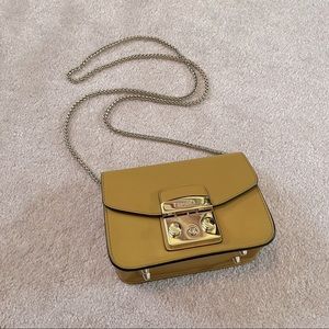 Furla Yellow Crossbody Bag